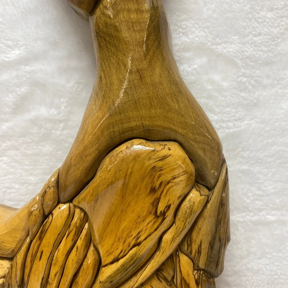 Vintage‎ Wooden Roadrunner Wall Art Southwestern Desert Decor